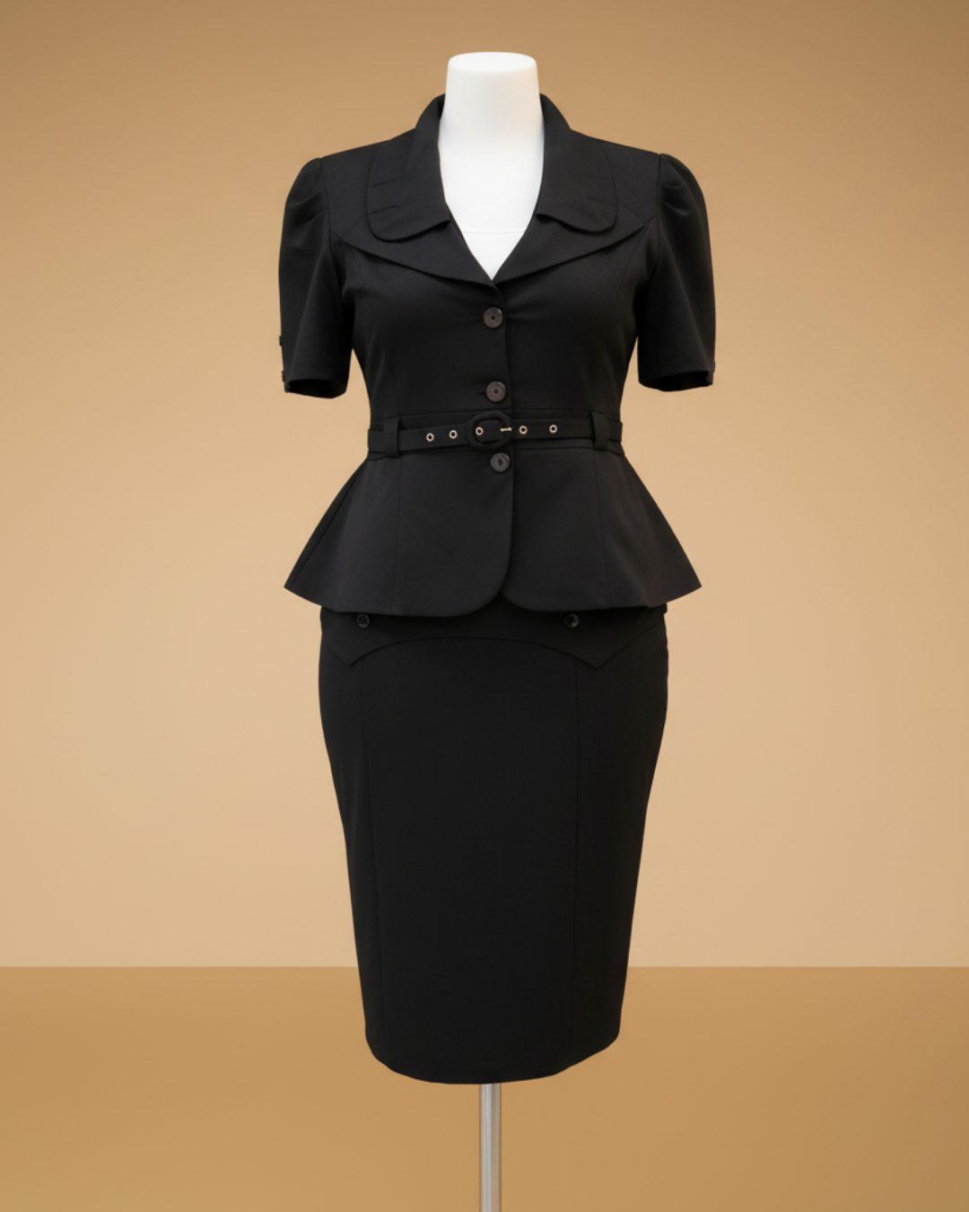 Ensemble Classy Office – Jupe Crayon & Veste Cintrée – Image 2