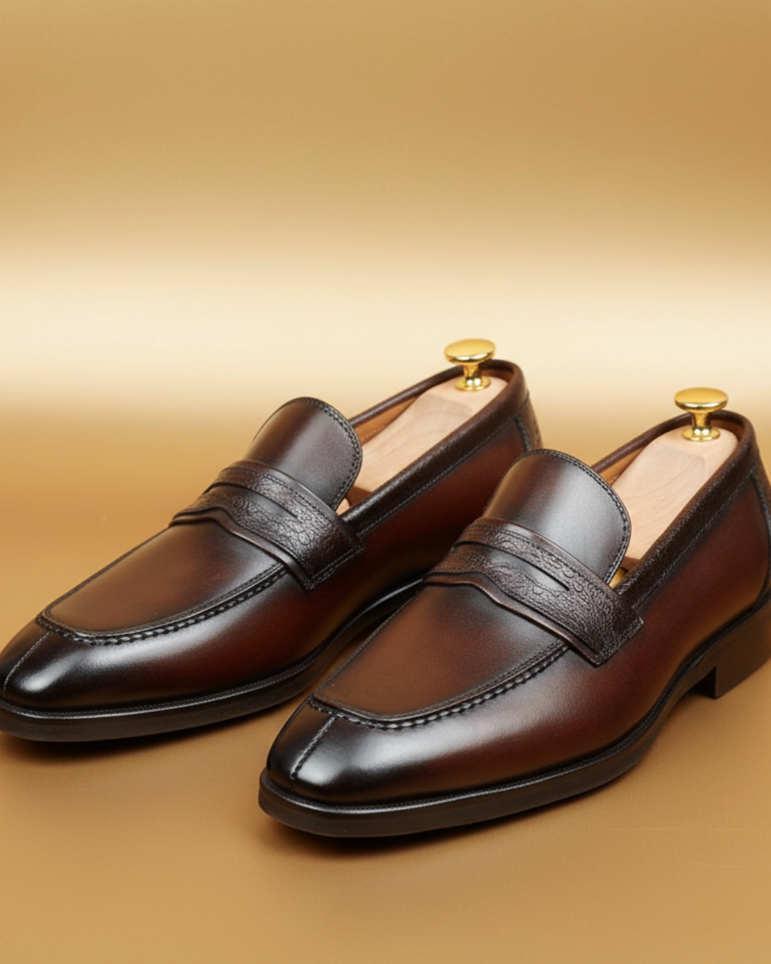 Mocassins Classico – Cuir Brun Foncé Premium